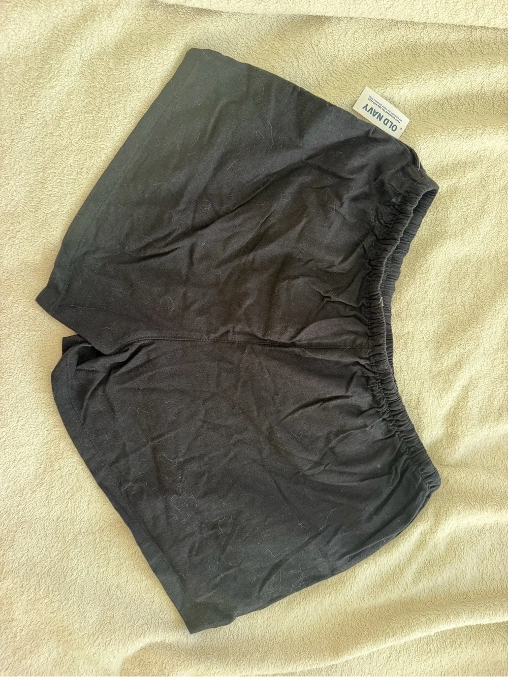 Old Navy Black Girls Drawstring Elastic Waist Shorts